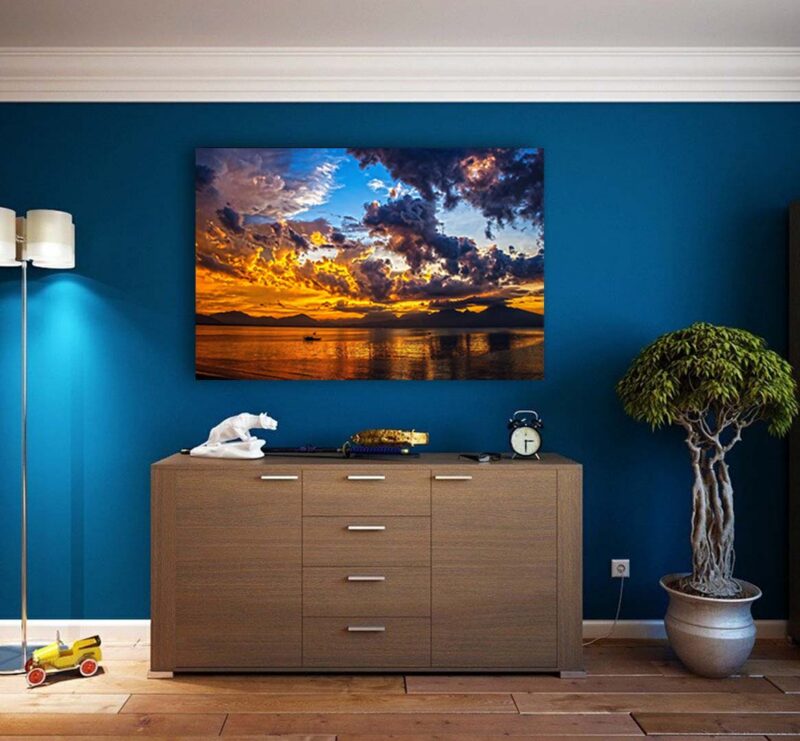 Tecx_Acoustic_Budget_Paneele Preiswerte Akustikpaneele aus Holz und Stoff für die Wand. Schallabsorber und Dekoelement, fertig montiert geliefert.