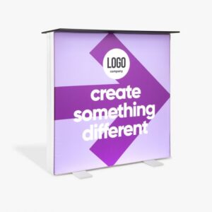 Pixlip Go Desk beleuchtete Messetheke